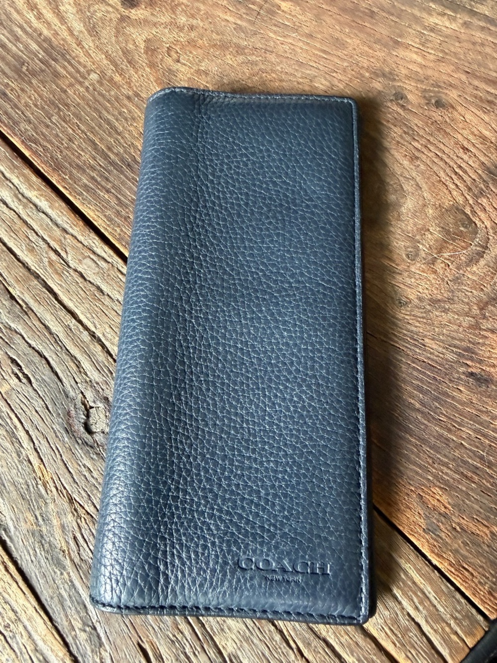 Coach Men's Leather Breast Pocket Wallet and Card Holder